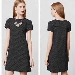 MAEVE Polka Dot Mini Dress